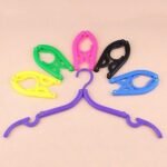 Person with camping hangers Australia Random color, front view, showing folded design.