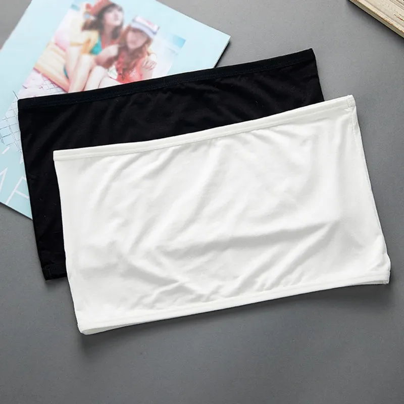 - 1 modal bandeau bra white