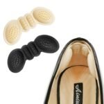 Person with butterfly heel inserts Australia Shown color, front view, showing butterfly shape.