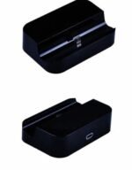 Samsung Galaxy dock charger Australia Black color, front view, showing dock design.