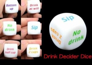 Drinking Wine Mora English Dice Gambling Game Toys Party Bar Adult Game Toys
