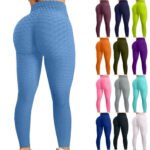 australian high waist yoga leggings black push up design