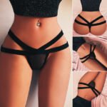 australian mesh g-string black sheer design