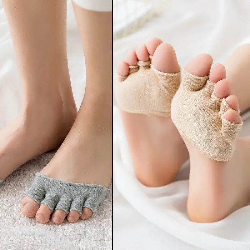 five-toe-socks-black.jpg australian five toe socks black cotton anti-slip design