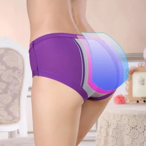 australian leak-proof period briefs beige seamless design
