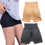 australian high waist butt lifter panties black 3D padding design