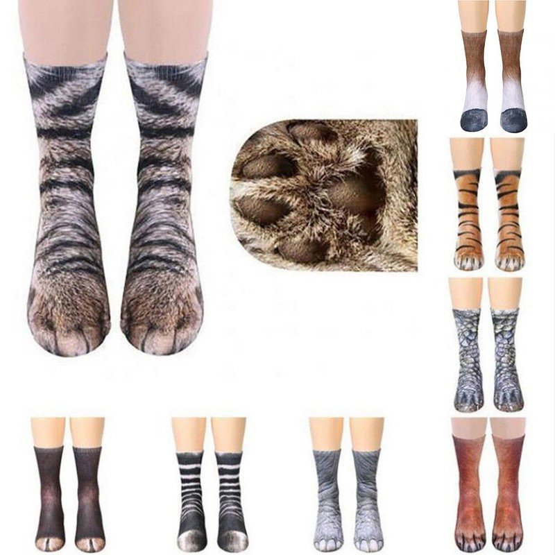 - Unisex Personalized Cotton Low Cut Ankle Socks Funny 3D Flip Flops Shoes Pork Sk 2