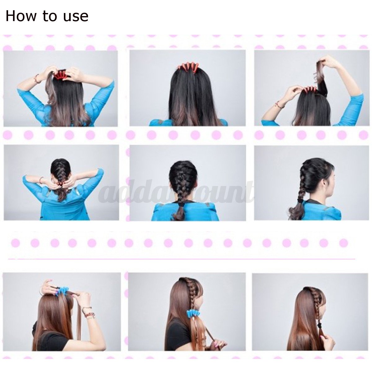 - how to use braidtool front