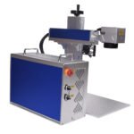 JPT M7 60W laser marking machine Australia, front view, showing 300*300mm work area.