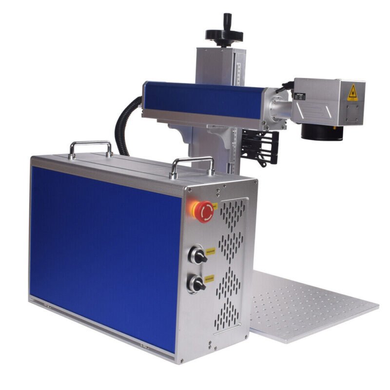 JPT M7 60W laser marking machine Australia, front view, showing 300*300mm work area.