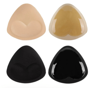 Ultimate Lift Silicone Bra Pads Australia in Black enhancing a bikini top.