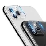 A camera lens protector on an iPhone 14.