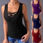 Women t-shirts Australia with sexy hollow out design.