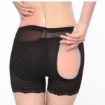 Black booty enhancer pads Australia worn by a woman.