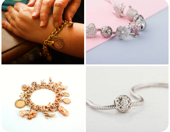 Aussie with bracelets and charms from MyDealsOnline