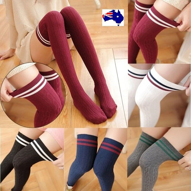 Cotton socks displayed on wooden surface showing breathable fabric texture and softness